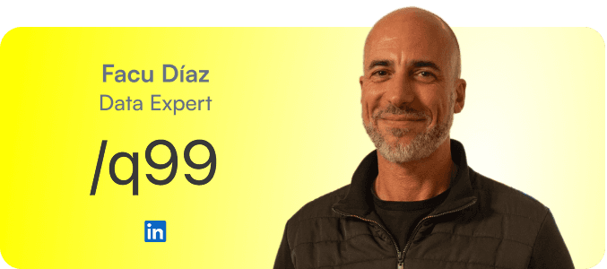 foto de Facunndo Díaz, el experto del curso de Data Engineering en Henry