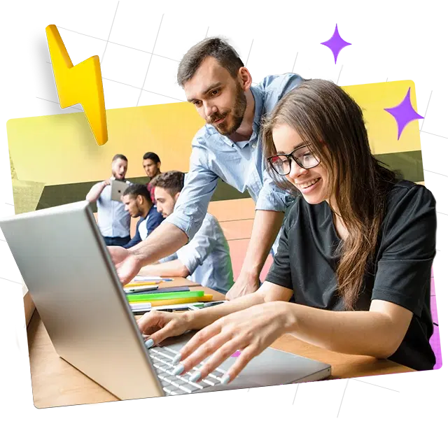 Mujer aprende desarrollo web full stack en Henry